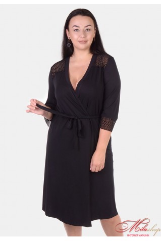 Женский халат из вискозы N.EL 1323-92